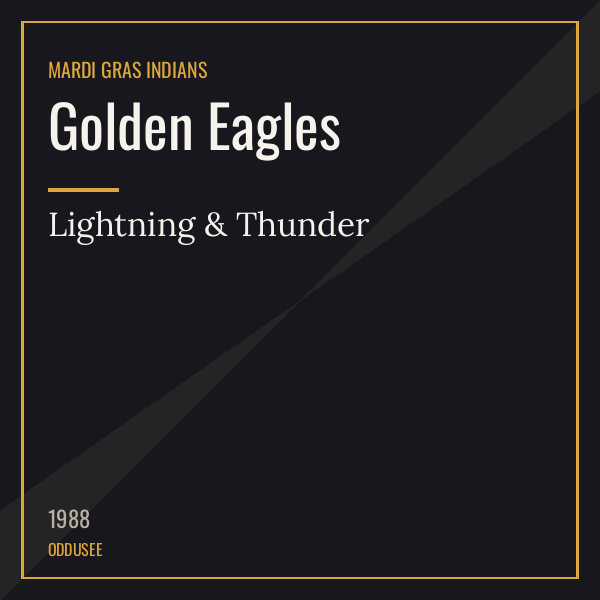 Golden Eagles — Lightning & Thunder