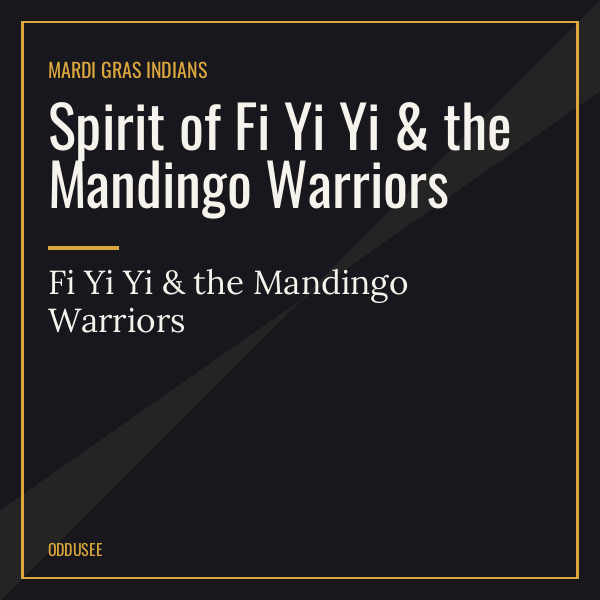 Spirit of Fi Yi Yi & the Mandingo Warriors — Fi Yi Yi & the Mandingo Warriors