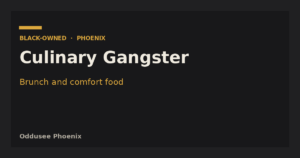 Culinary Gangster