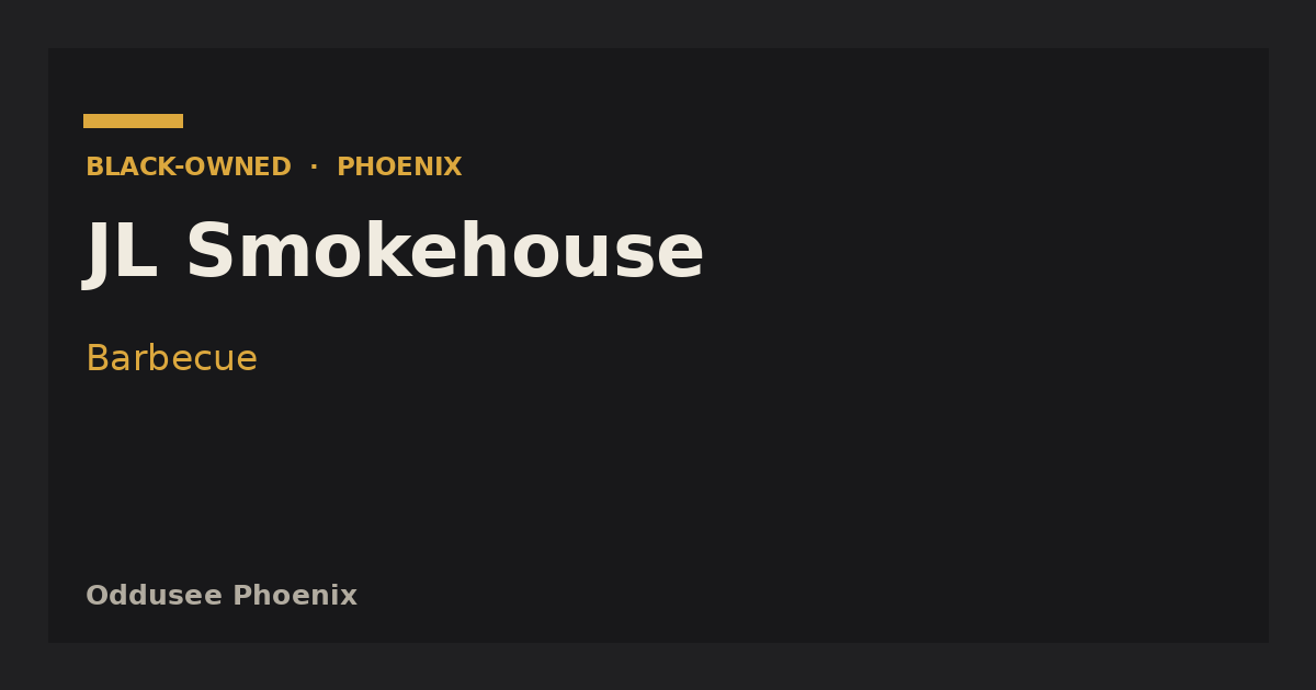 JL Smokehouse