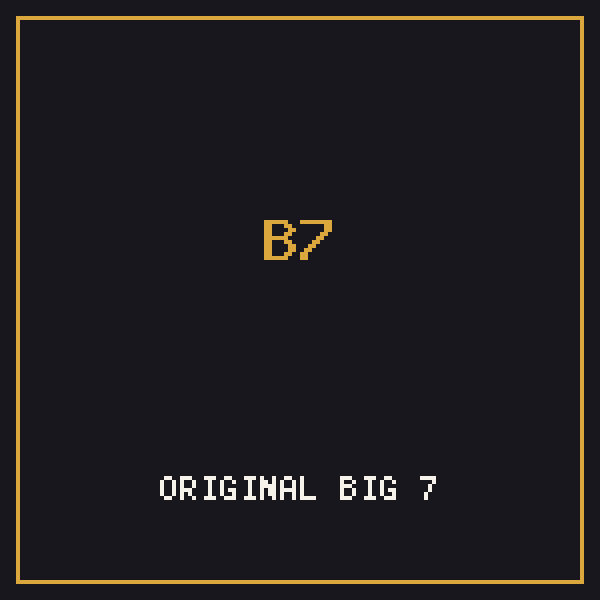Original Big 7 — Second Line Sessions