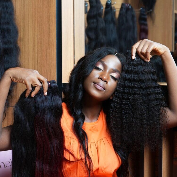 Gold Glueless Body Wave Wig